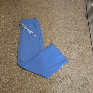 Figs Women's ceil blue Isabel wide leg Scrub Pants